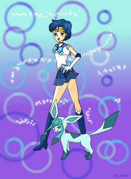 Mercury and Glaceon
