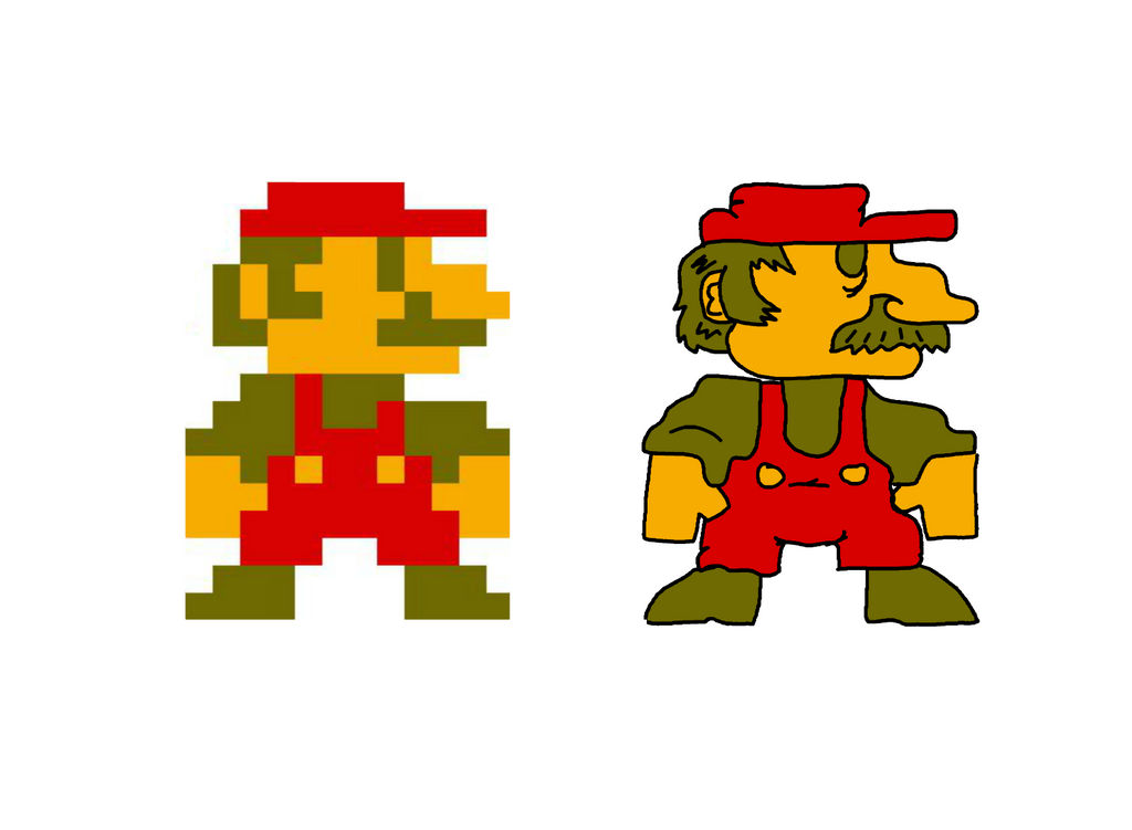 Invincible 8 Bit Mario mario 8bit remake by roanvl on DeviantArt