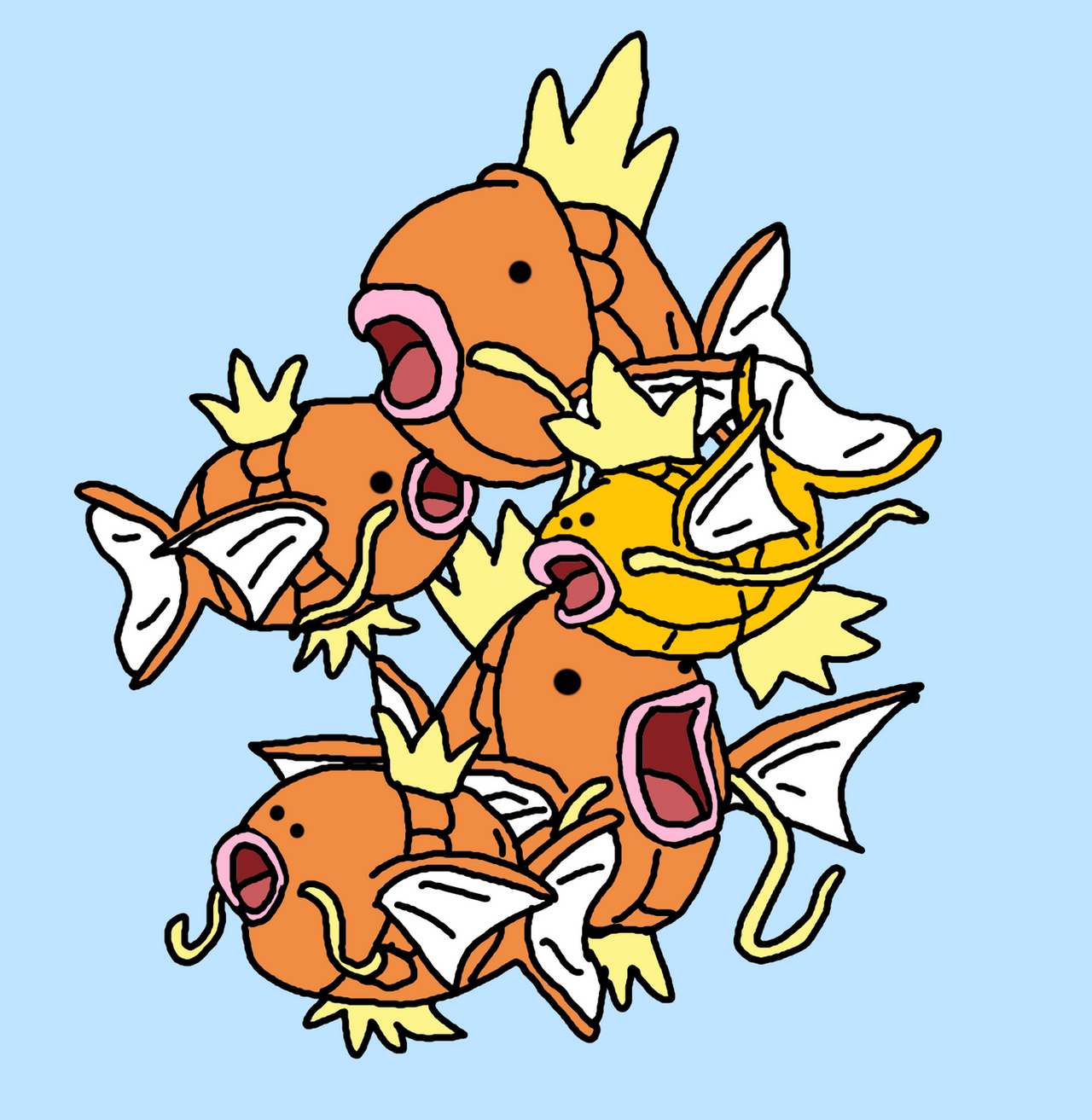 Simple Magikarp Magikarp by Karpizard-Prints on DeviantArt