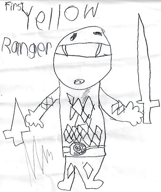 MMPR: Yellow Ranger by Potatoman100 on DeviantArt