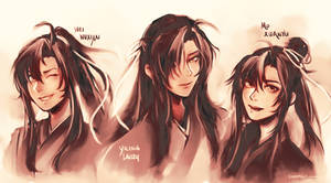 Wei Wuxian 3 Flavors