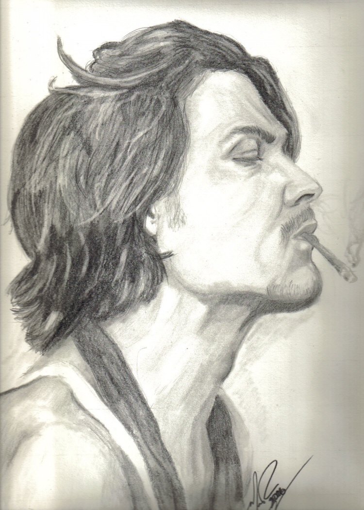 Johnny Depp Smokin'