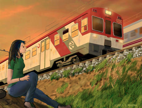 Trainspotter girl