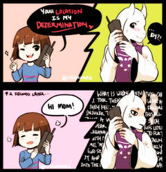 Flirting with Toriel