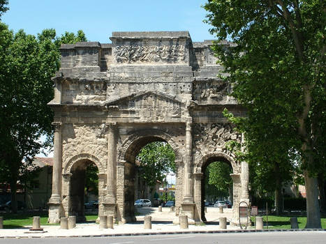 Arc de triomphe ORANGE France