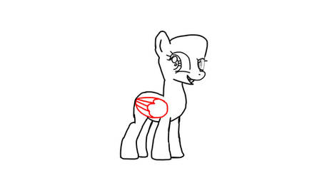 My Little Pony Pegasus Base 