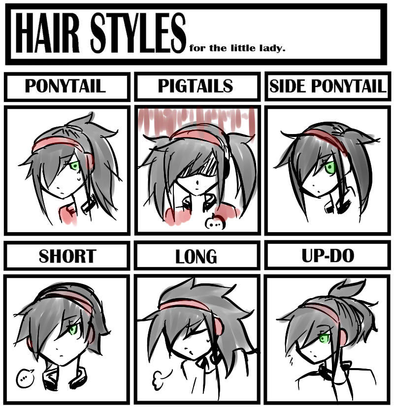 Hair Styles Meme by MXChen1 on DeviantArt