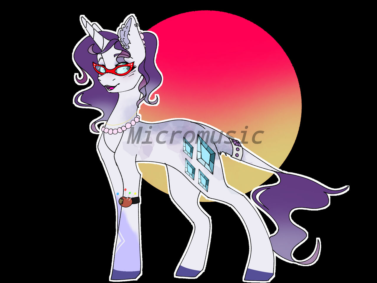 Deviantart Future Rarity Rarity Redesign by MicroMusicOC on DeviantArt