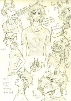 Homestuck doodles