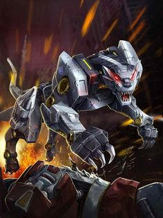 Ravage From Transformers Legends Game by DarthScholz on DeviantArt
