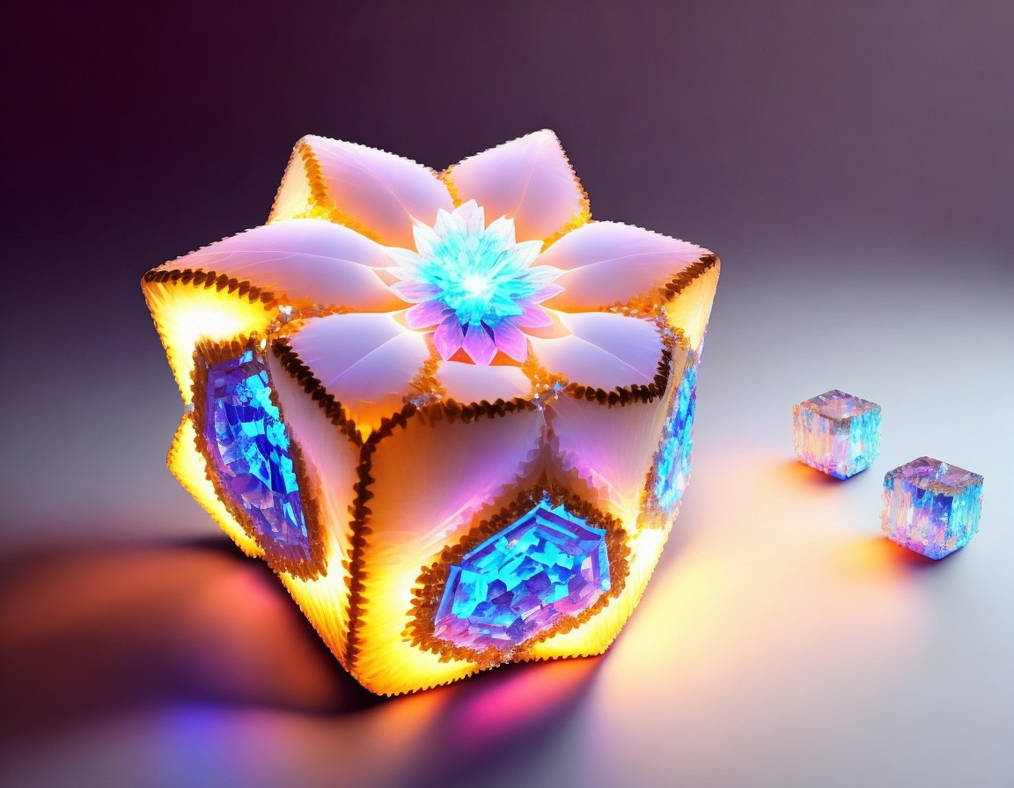 Cubic Daisy Cubic Crystal Flower...By Daniel Paez by DePrisa on DeviantArt