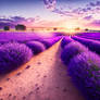 Lavender Fields...By Daniel Paez