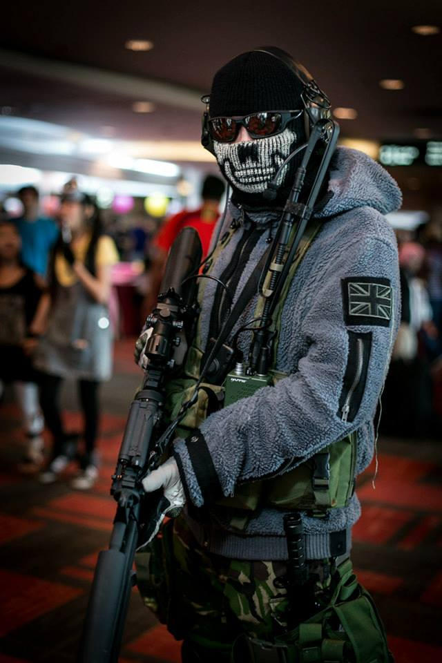 Cosplay Ghost MW2  Call of duty, Call of duty ghosts, Ghost