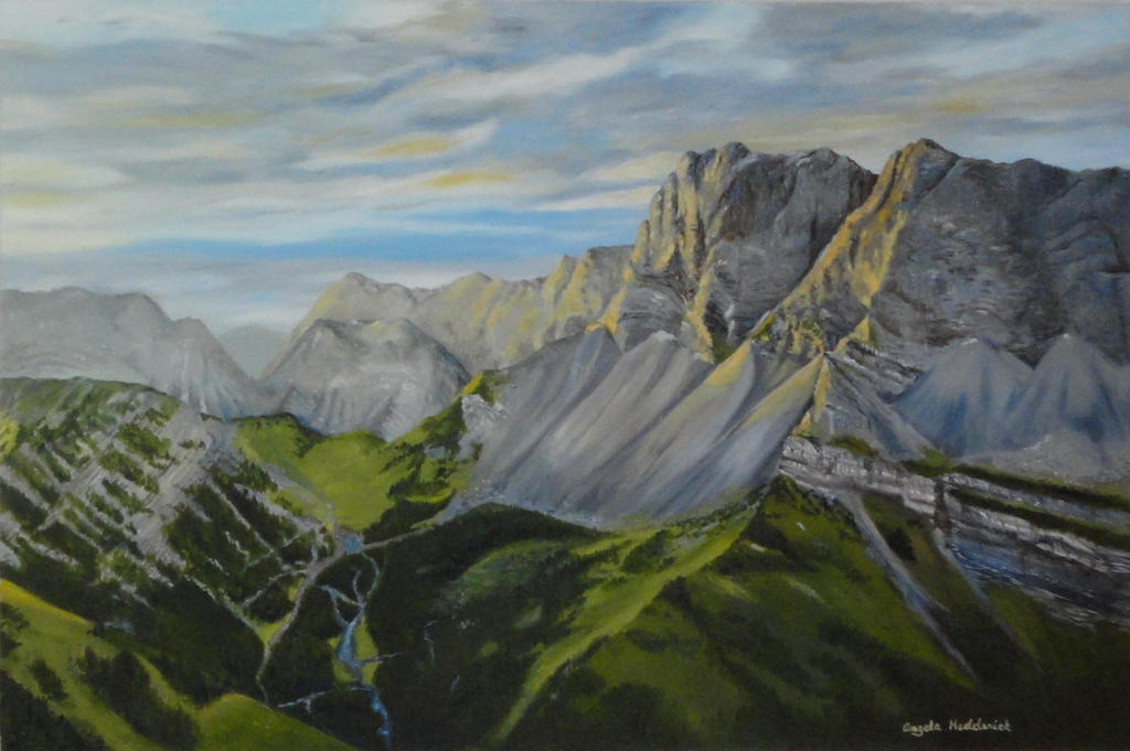 Alpine Morning by angelahedderick