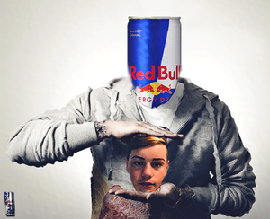 Red Bull Man | SimoneGFX