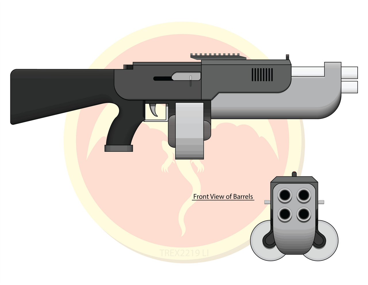 Quad-Shot Shotgun by Trex2219Z on DeviantArt