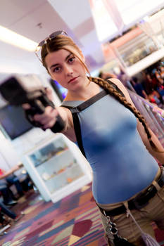 Lara Croft at Caracas Comic Con