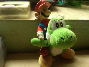 mario and yoshi