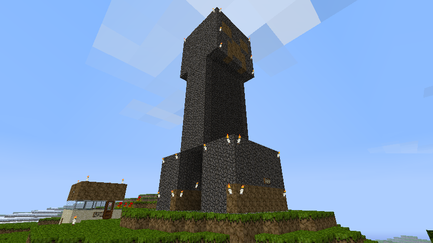 Minecraft Small Monument by TheGamer2000 on DeviantArt