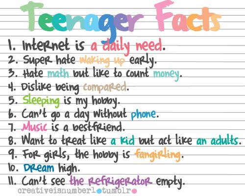 school – Fun Facts for Teen