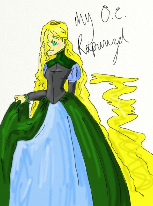 my OC Rapunzel