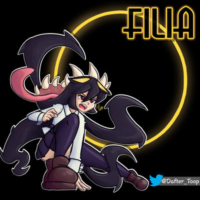 Filia. SkullGirls. FanArt. by Dafterthebigdrawer on DeviantArt