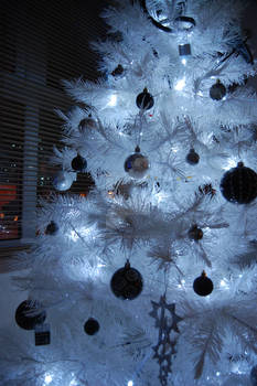 White Christmas Tree