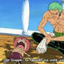 Zoro Saves Chopper