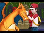 Red and his Charizard by AlexBlacklight