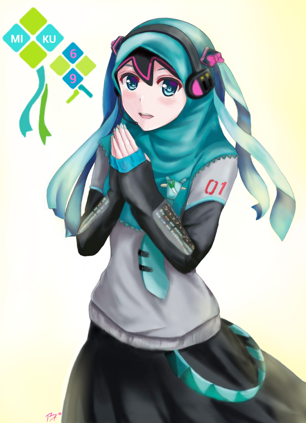 Hatsune Miku Hijab Ver.