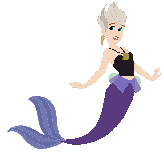 Ursula as a Mermaid