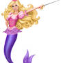 Barbie Corinne as a mermaid