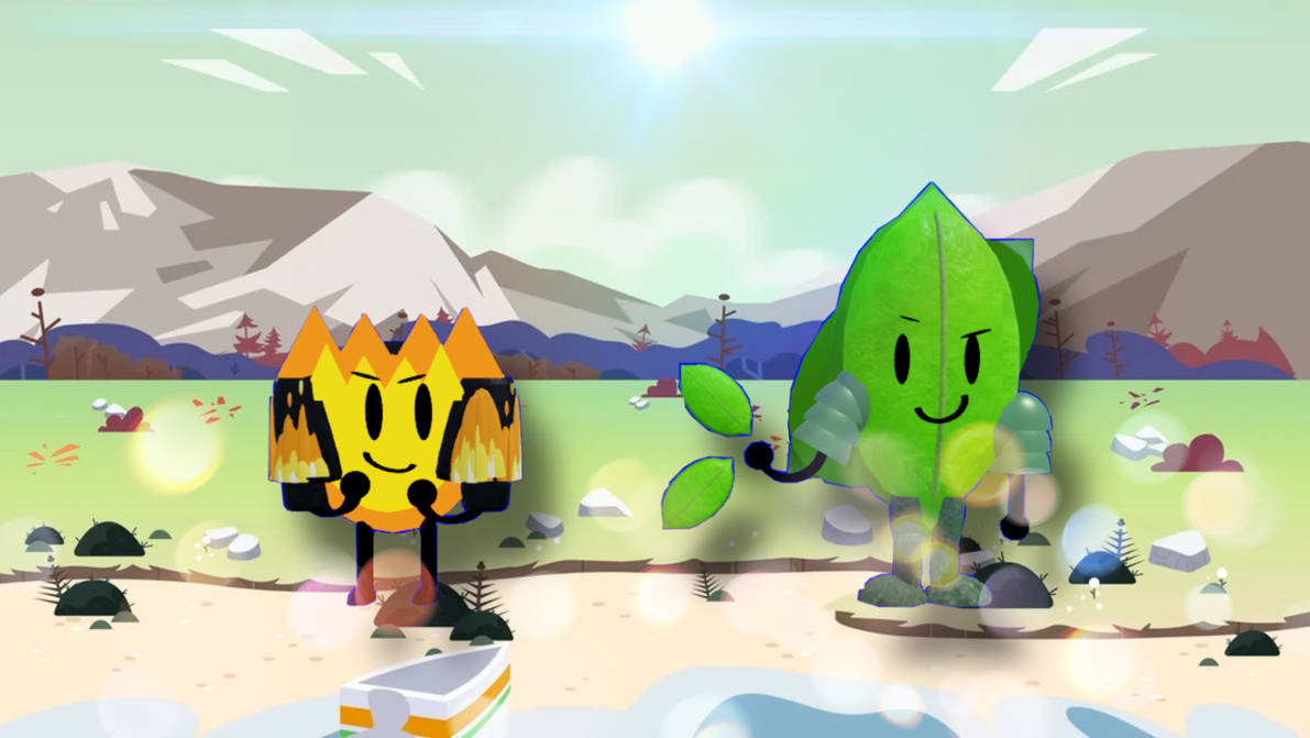 OBJECT!TALE: Renewed - Firey and Leafy by DogeMaybe on DeviantArt