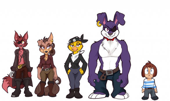 FNAF - Foxy's Pirate Crew!