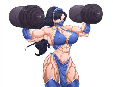 Kitana dumbbells workout