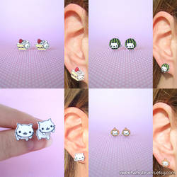 Nyan Nyan Nyanko Earrings