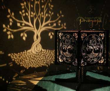 Pranaya Design Tree of Life Shadow Lamp Prototype