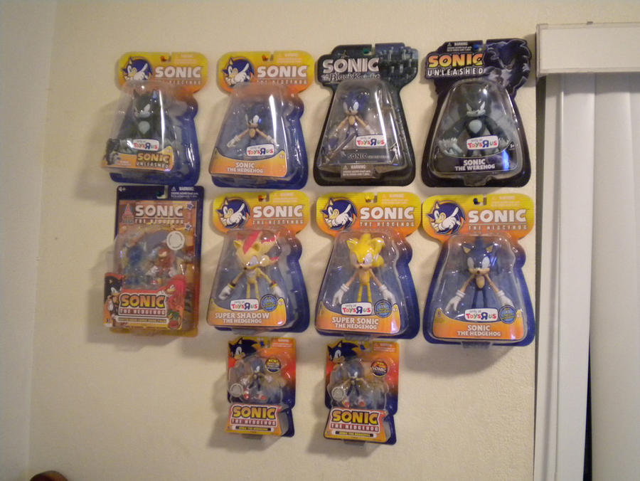 Sonic Through Time Classic & Modern Super Sonic Pack 5 Inch Figures *See  Desc*