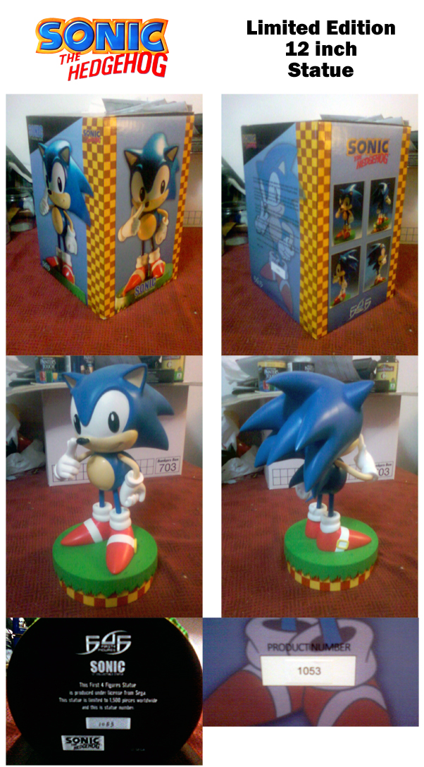 F4F Classic Sonic Statue