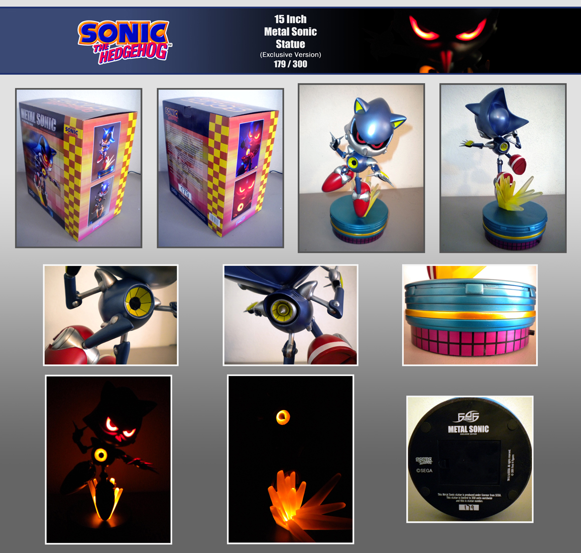 Statue Metal-Sonic by Yuluga on DeviantArt