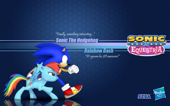 Sonic X Equestria: Sonic and R. Dash