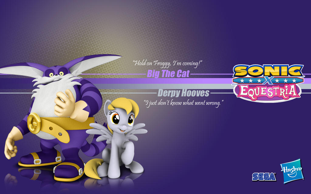 Sonic X Equestria: Big and Derpy by Fuzon-S on DeviantArt