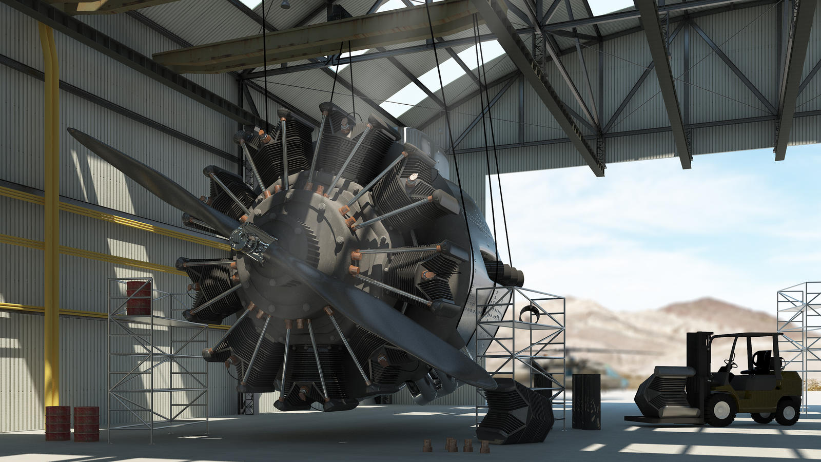 Huge engine by Visualisationdj on DeviantArt