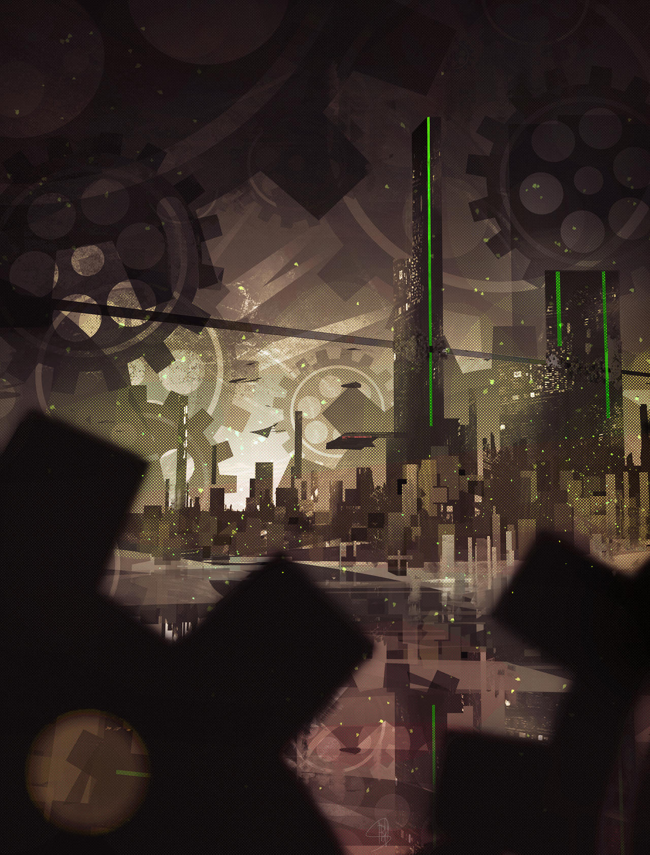 Giant gears by DaiSanVisART on DeviantArt