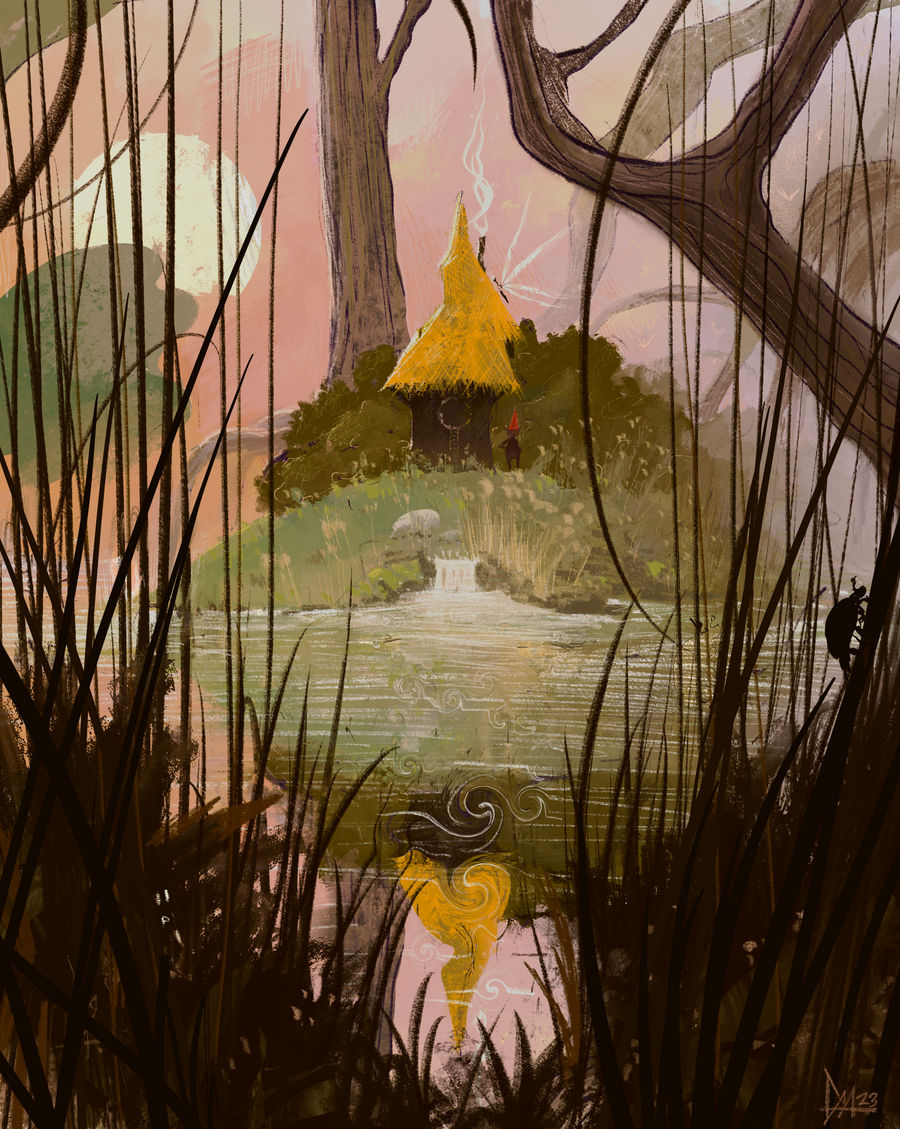 #NOAI Enchanted Hobgoblin's Hut