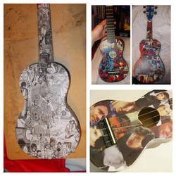 Ukuleles! a few of my custom instruments!