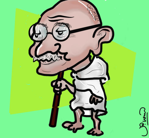 Mahatma Gandhi by VihaanArt on DeviantArt