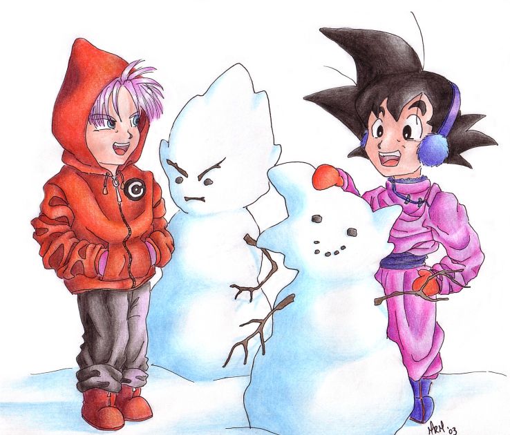 Dbz Snow Snow Portraits by DBZ-Obsessed on DeviantArt