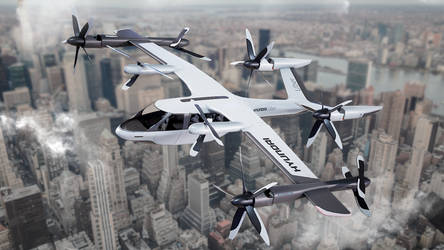 Flying Taxi Hyundai Uber Concept