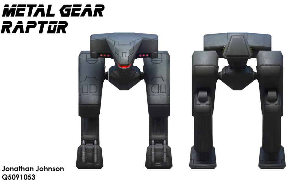 Metal Gear Raptor 01 by catrazza on DeviantArt